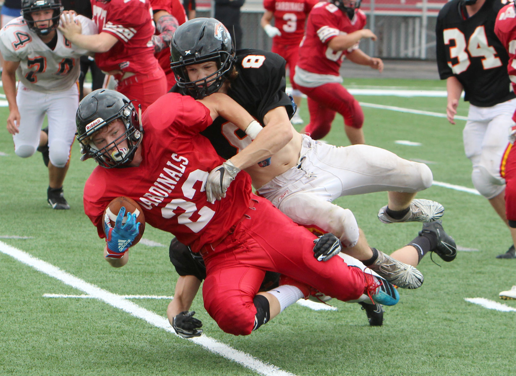 Chi-Hi football scrimmage 8-16-19